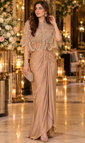 The Champagne Cascade Cape Set