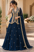 The Midnight Royal Halter Set